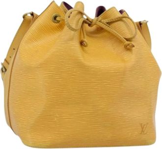 Louis Vuitton Bolso de Hombro Cubo Pre-owned - Pre-owned - Mujer - Amarillo - ONE SIZE