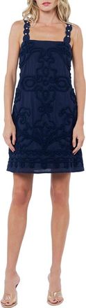 Ciebon Harper Soutache Minidress in Navy at Nordstrom, Size X-Large