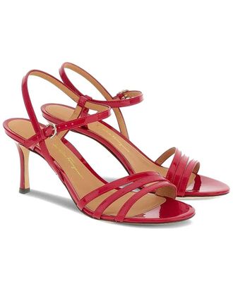 Ferragamo High-Shine 7Mm Leather Sandal