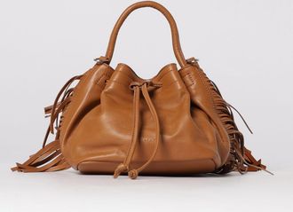 Vic Mati&eacute; Borsa Vic Mati&eacute; in pelle con frange