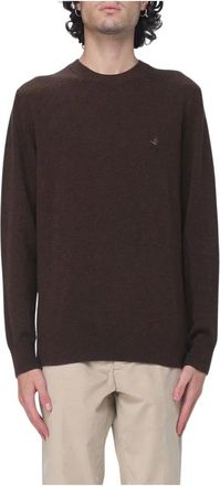 Brooksfield Maglieria Girocollo - - Knitwear - Uomo - Marrone - L