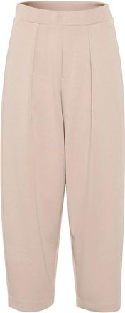 Inwear Ontspannen Clay Broek - Dames - Wijde Broeken - Beige - M - Broeken
