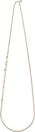 Alexander McQueen Collana a catena con logo - 1035 GOLD