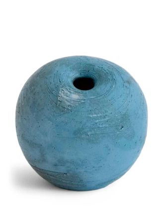 Origin Made Salt round-shape vase - unisex - Stone - One Size - Blue