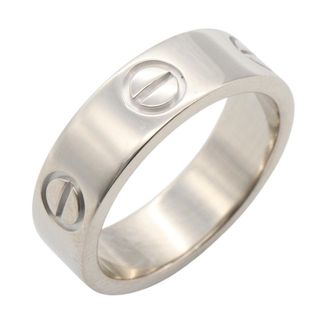 Cartier Silver White Gold (18K) Band Ring (Pre-Owned)