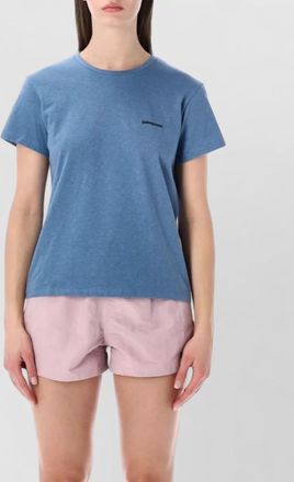 Patagonia p 6 crewneck short sleeve straight hem t-shirt