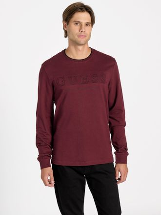 Guess Kalico Logo Long-Sleeve Tee