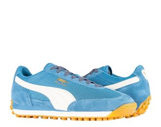 Puma Mens Puma Easy Rider Mesh Sneakers 399662-02 Blue Horizon Frosted Ivory