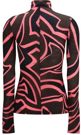 Emilio Pucci Graphic Wool Jersey Shirt - Multicolor