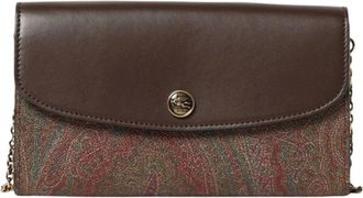 Etro Bolso de hombro Paisley - Bags - Mujer - Marr&oacute;n - ONE SIZE