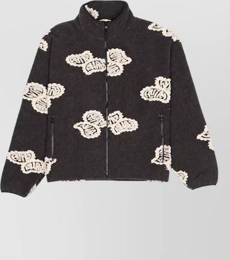 Autry jacquard paisley puffer jacket