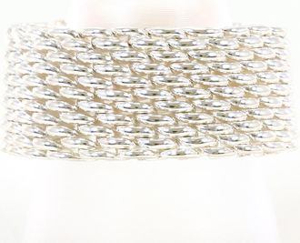 Tiffany & Co. Silver Silver 925 Band Ring (Pre-Owned)