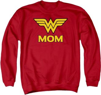 Gildan Dco Wonder Woman Mom Adult Crewneck Sweatshirt