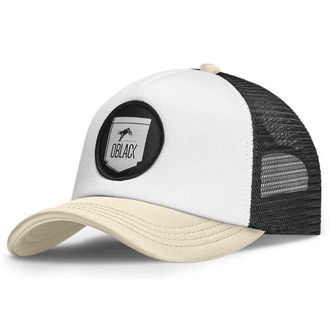 Oblack Mens Caps | Trucker Running Cap | Breathable Summer Baseball Cap | Bone Homem Women | Hat with Adjustable Visor | Chapeus Sun Protection, Cream, One S