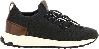 Tod's Black Color Block Sneakers