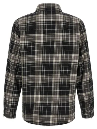 Diesel Check Cotton Shirt - Black