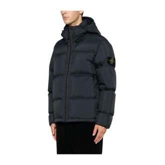 Stone Island Jassen - Heren - Winterjassen - Blauw - S - Jassen