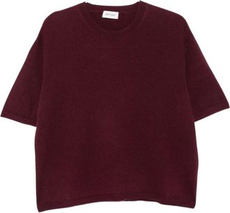 Soft Goat Truien & Vesten, Dames, Rood, XS, Wol, Boyfriend Crewneck