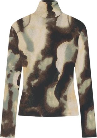 Nanushka Nayeli Top - Dames - Longsleeves - Veelkleurig - S - Polyester - Tops
