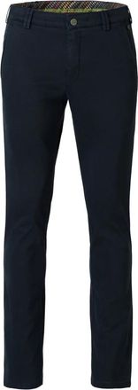 Meyer Donkerblauwe Bonn Broek - Heren - Slim Fit Broeken - Blauw - 2XL - Broeken