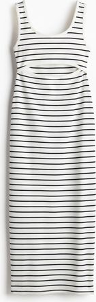 H&M Maxikleid mit Cut-out - White