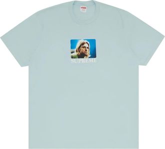 SUPREME x Kurt Cobain T-shirt con stampa fotografica - Blu