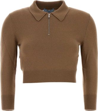 Prada Camel Cashmere Sweater