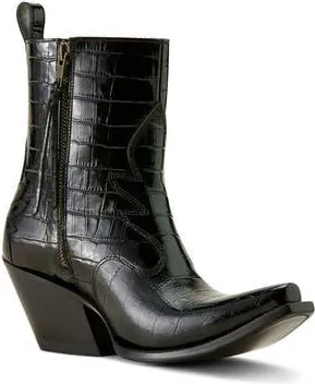 Ariat Jade X Toe Cowyboy Boot in Luxe Caviar Croc Print at Nordstrom Rack, Size 6.5