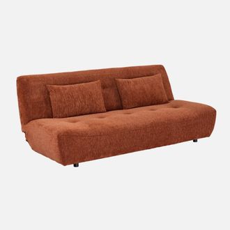 Sweeek Sof&aacute; Cama De Tela Chenilla, 3 Plazas