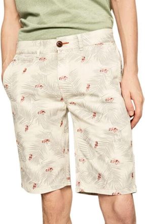 Pepe Jeans London Short Shorts - Heren - Bermuda - Beige - W28 - Korte Broeken