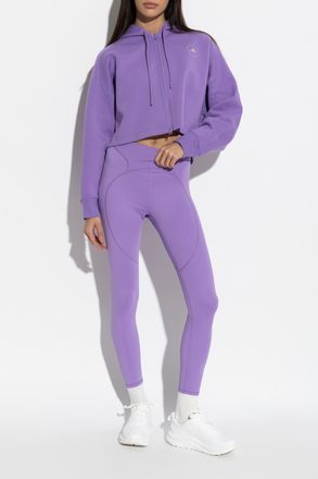 adidas ADIDAS By Stella McCartney Sweatshirt With Logo, Womens, Purple