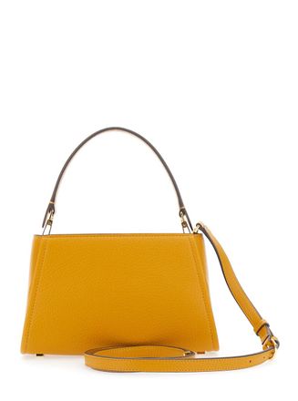 Elisabetta Franchi Womens Ecoleather Handbag Brown Handbags Hand Bags