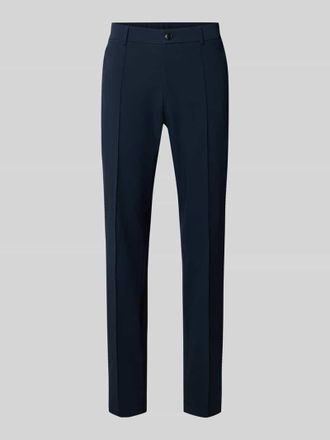 HUGO BOSS Slim Fit Anzughose aus Performance-Stretch-Gewebe Modell P-Genius-CW-WG-263F in Marine, Gr&ouml;&szlig;e 102