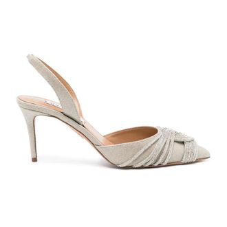 Aquazzura Donna, Scarpe, Grigio, 38 EU, new