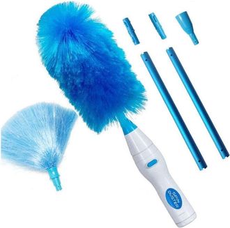 Trade Shop Trade Shop - Cepillo De Edred&oacute;n Tocando 360 Bater&iacute;as Rotativas Con Cerdas Electrost&aacute;ticas