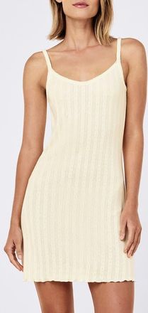 Papinelle Sleepwear Imogen Cotton Pointelle Nightgown in Buttercup at Nordstrom, Size X-Small