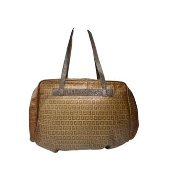 Fendi Pre-owned Weekend Bags, female, Brown, Size: ONE SIZE Pre-owned Vintage Travel Bag