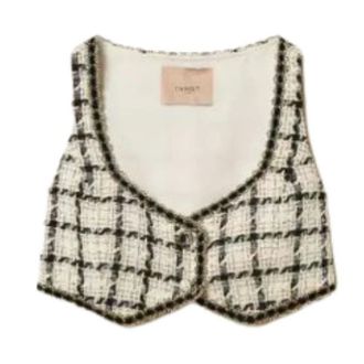 Twinset Dames, Jassen, Beige, Maat: M