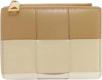 Bottega Veneta Pre-owned Wallets, female, Brown, Size: ONE SIZE Pre-owned Vintage Bi-fold Wallet
