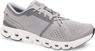 On Cloud X 4 Training Shoe in Alloy/Ivory at Nordstrom, Size 8