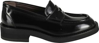 Seboy&acute;s Abbrasivato Prisma Loafer - Dames - Loafers - Zwart - 38 EU - Schoenen