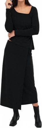 Mus & Bombon Spital Skirt In Black