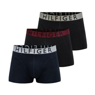 Tommy Hilfiger Ondergoed, Heren, Veelkleurig, S, Katoen, Drie-Pack Boxer Briefs