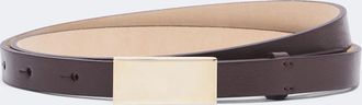 Victoria Beckham Portofino Mirror leather belt