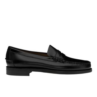 Sebago Loafers, male, Black, Size: 7 1/2 US Classic Dan
