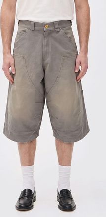 Willy Chavarria Pantaloncini in denim di cotone