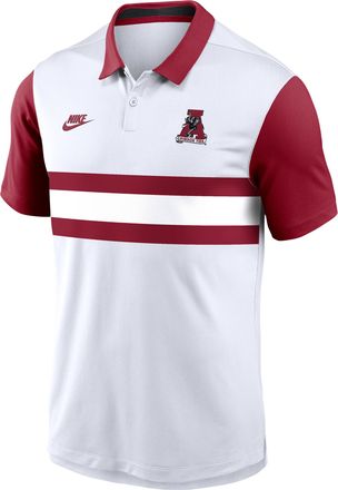 Nike Alabama Legacy Vapor Nike Mens Dri-FIT College Polo in White | 00HT0A5UABV-7LH