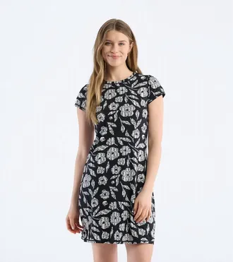Hatley T-Shirt Mini Dress In Fresh Flowers
