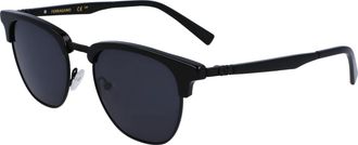 Ferragamo Grey Square Mens Sunglasses SF307S 001 53