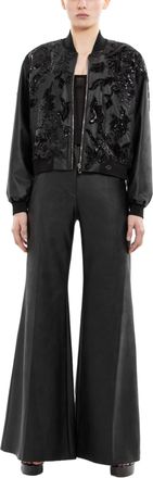 Saiid Kobeisy Embroidered Bomber Jacket